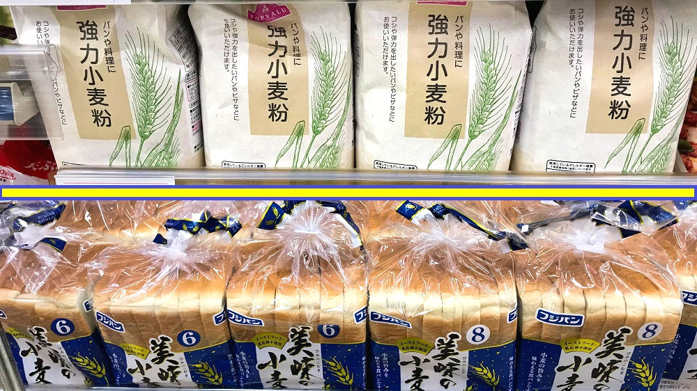 小麦粉価格とパン価格