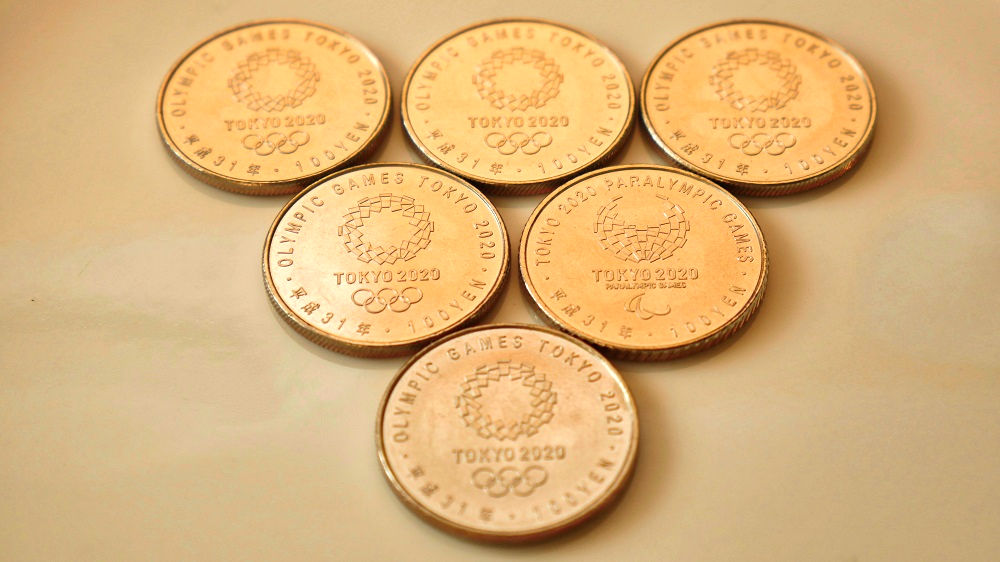 東京オリンピック・パラリンピック競技大会記念貨幣（百円クラッド貨幣）第2弾